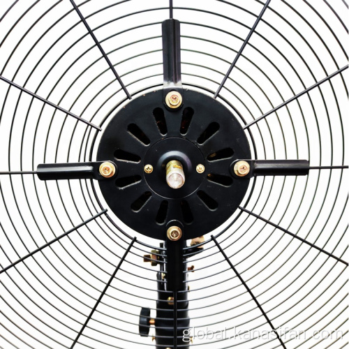 Industrial Pedestal Fan metal oscillating industrial fan with remote control Manufactory